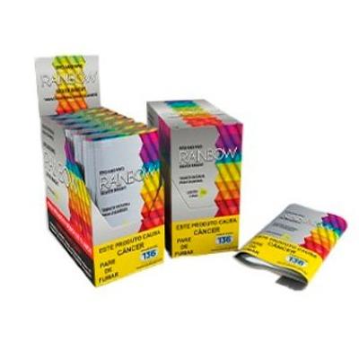 FUMO CIGARRO RAINBOW SILVER BRIGHT 25G C/6
