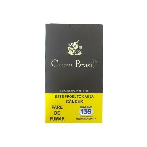 CHARUTO CACAU BRASIL PETIT BROWN CX/ 5