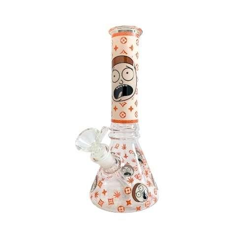 BONG MOON VIDRO RICK AND MORTY 20 CM REF GC-016
