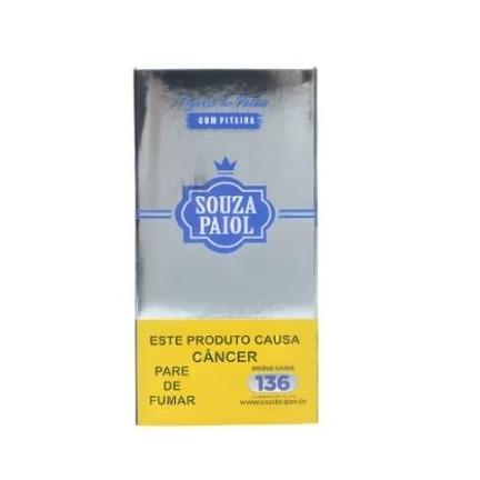 CIGARRO DE PALHA SOUZA PAIOL C/ PITEIRA C/10