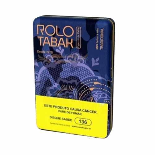 CIGARRO DE PALHA ROLO TABAK C/FILTRO LT 1X18 *