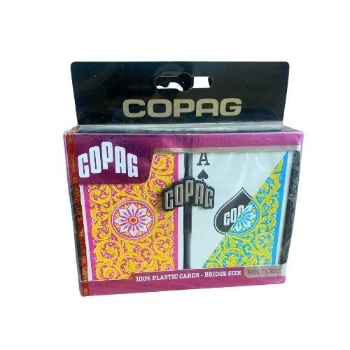 BARALHO COPAG NEOTERIC  INDEX BLUE/GREEN/RED REF 31126