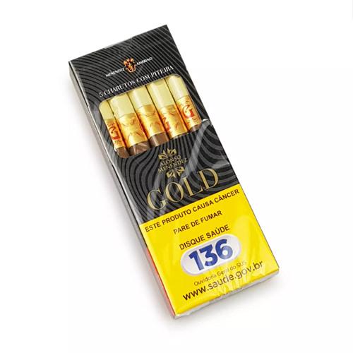 CIGARRILHA A. MENENDEZ GOLD ORIGINAL C/ PITEIRA CX/ 10X5